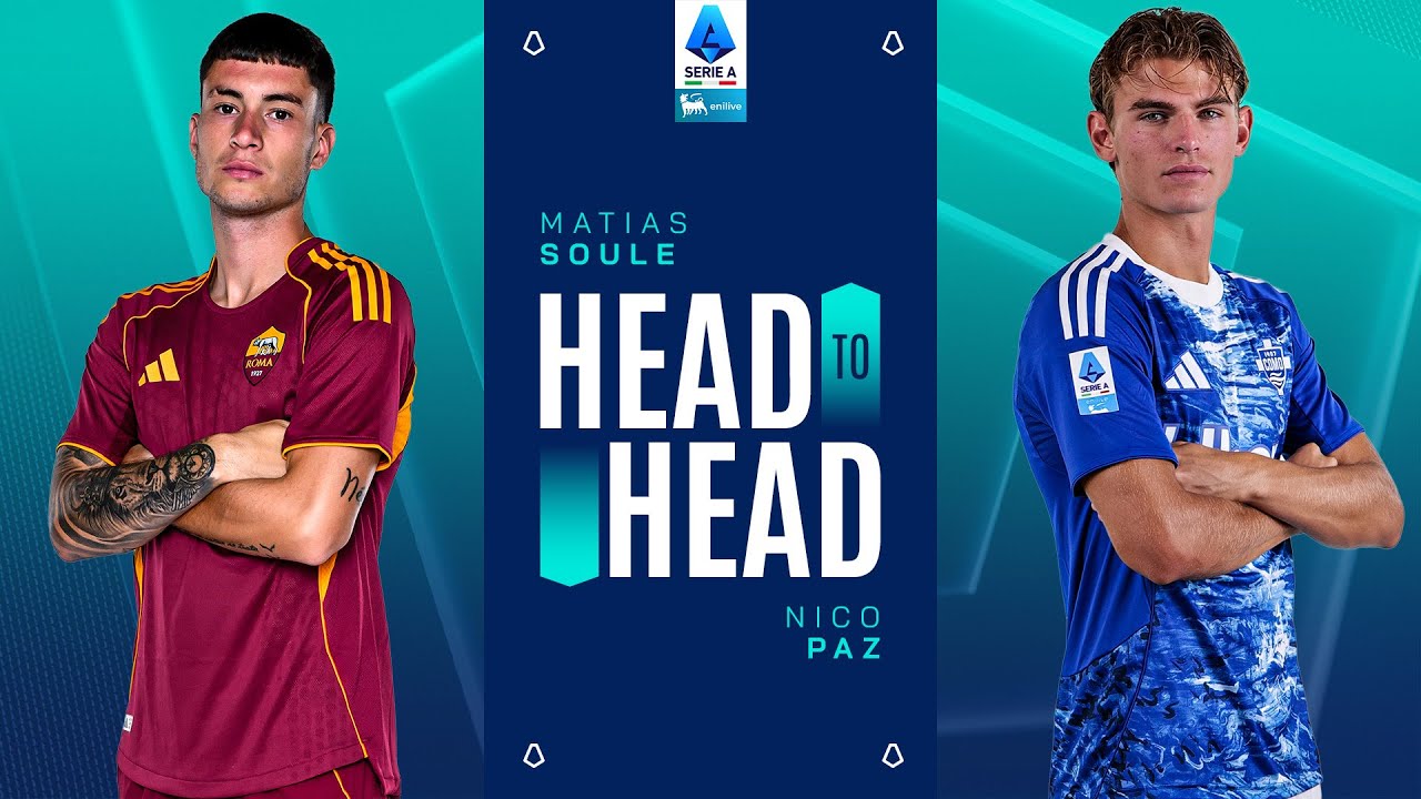 Flair and Quality Between the Lines | Head to Head | Soulé vs Nico Paz | Serie A 2025/26