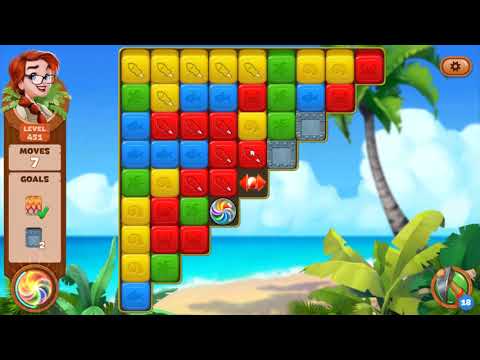 Lost Island: Blast Adventure - Level 451 (No Boosters) HD