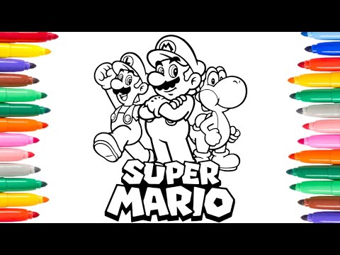 Super Mario Coloring Pages / Fun coloring mario.