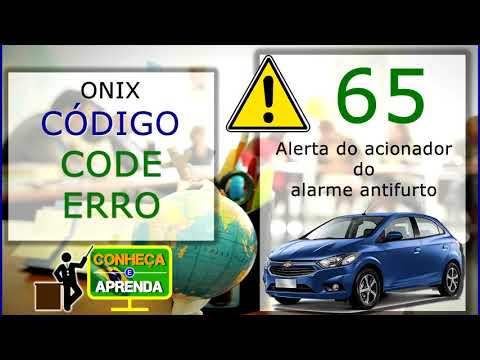Vídeo: Código 65 Onix: o que significa e como resolver