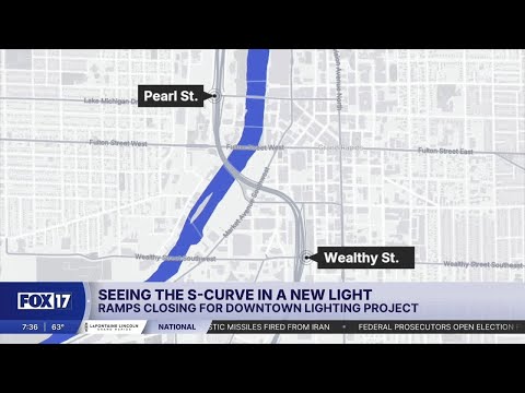 S-Curve lighting project on US-131 begins in Grand Rapids ...