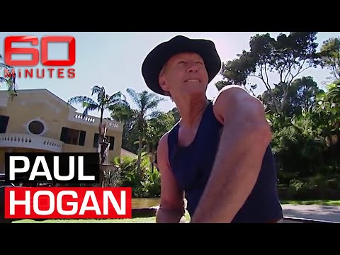 At home with Crocodile Dundee star and Australian icon Paul Hogan | 60 Minutes Australia
