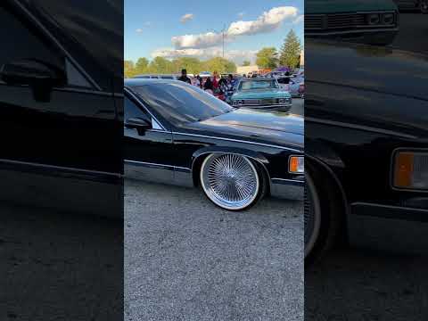 Clean Cadillac fleetwood on 24 inch wire wheels ‼️