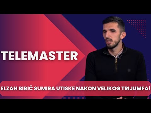 TELEMASTER - Sampion polumaratona Elzan Bibic sumira utiske nakon velikog trijumfa!