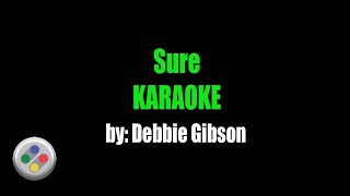 Debbie Gibson Sure Karaoke
