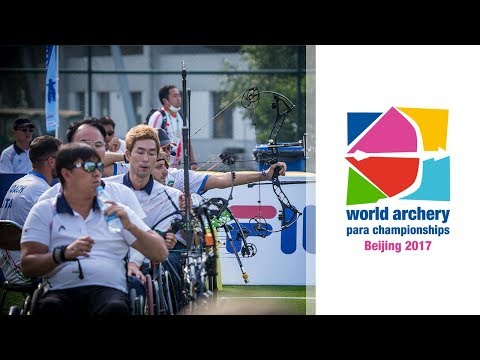 Italy v Korea – Compound W1 Men Team Bronze | Beijing 2017 World Archery Para Championships