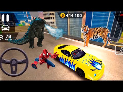 Smash Car Hit - Car Driving Simulator Stunt Ramp #14 - Android IOS Gameplay