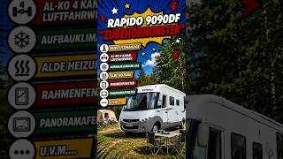 Rapido 9090DF Vollausstattung Hubstützen + Luftfeder + ALDE + KLIMA + ... #camper #wohnmobil