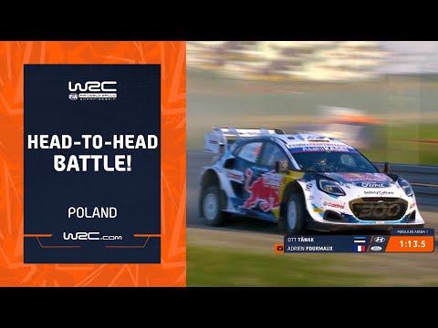 FULL BATTLE - SS1 Tänak vs Fourmaux | WRC ORLEN 80th Rally Poland 2024