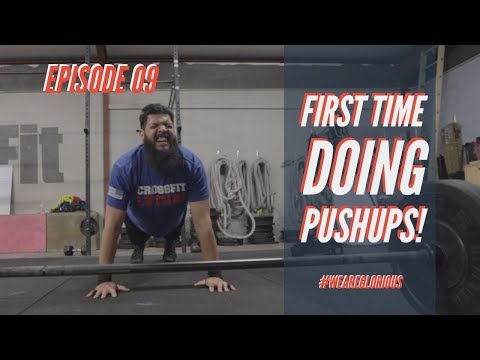 First Time Doing Pushups! - Episode 09