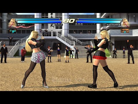 107_2 D Lili y Alisa (Nicol_kity)  vs Lili y Alisa - Tekken Tag 2 ( Uchiha x24 ) Online PS3 2022 JK