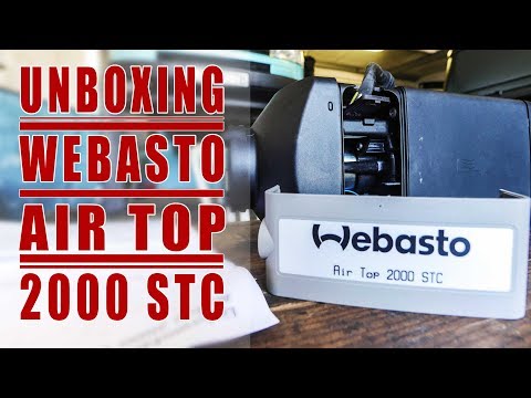 Unboxing Webasto Air Top 2000 STC: Vanlife Upgrades