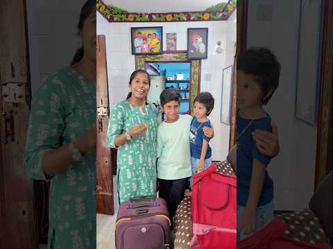 Pranitha & Pranesh பாட்டி வீட்டுக்கு Trip 😍 Election Day Journey தமிழ் #vlog #travel #family