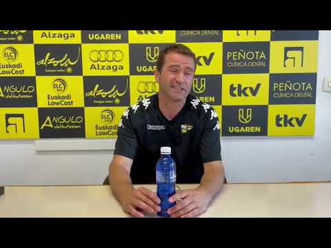 RDP Germán Beltrán al finalizar el Club Portugalete 2 -1 Urduliz FT