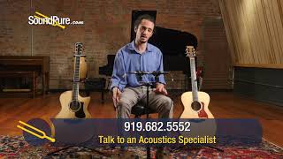 Video thumbnail for Eastman Acoustic Guitar Comparison: AC622CE vs. AC612 by soundpurestudios