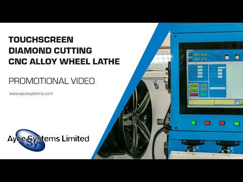 Ayce Systems Touchscreen Alloy Wheel Lathe | Repair Diamond Cut Alloy Wheels