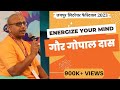 Energize Your Mind Gaur Gopal Das In Conversation With Puneeta Roy Jaipur Literature Festival 2023