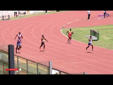 Boys 200m heat 6. 22.85sec. Zone 4. Ashanti region Interco 2026.