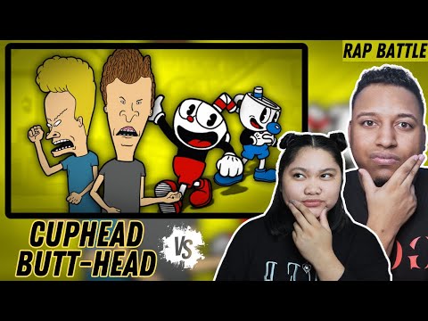 Cuphead vs. Butt-head - Rap Battle! Couple Reacts