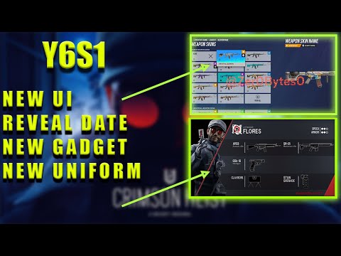 Y6S1  NEW UI,  REVEAL DATE, NEW GADGET, NEW MAP REWORK | Operation CRIMSON HEIST- Rainbow Six Siege