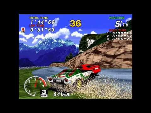 Sega Rally Championship playthrough