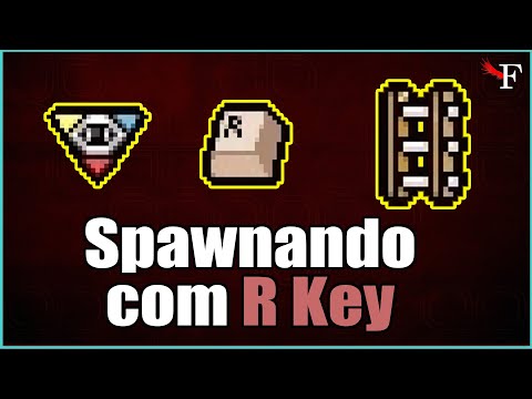 NASCENDO COM R KEY E ZERANDO OS ITENS DO ANJO - THE BINDING OF ISAAC REPENTANCE - #303 PTBR