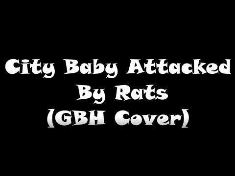Arch Enemy - City Baby Attacked By Rats (GBH Cover) Lyrics Video