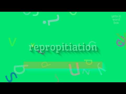 WIE SPRICHT MAN REPROPITIATION AUS?  #Wiedergutmachung (HOW TO PRONOUNCE REPROPITIATI