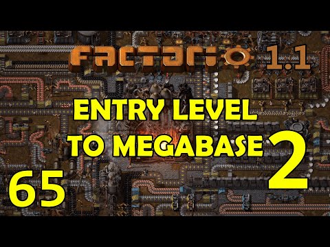 3000 LOW DENSITY STRUCTURE SETUP - Factorio 1.1 -Entry Level To Megabase 2-Let's Play Tutorial Ep 65