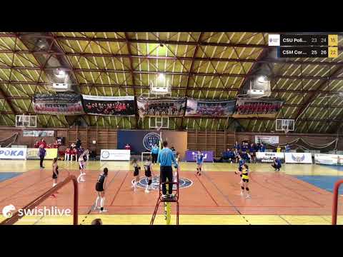 Faza 1 A2 Vest Feminin CSU Politehnica Tm VS CSM Corona Brasov