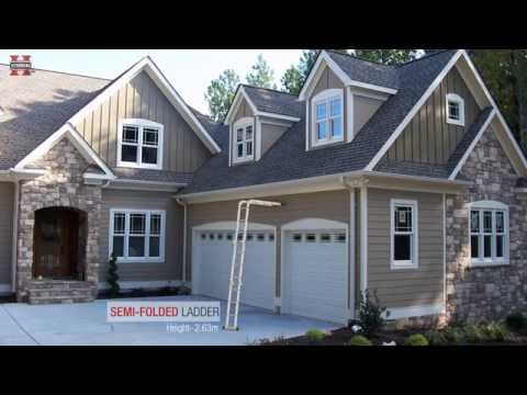 Multi-Purpose Aluminium Ladder Demo Video