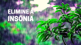 DURMA EM 5 MINUTOS - Som de CHUVA FORTE e VENTO para Dormir e Relaxar Rapidamente