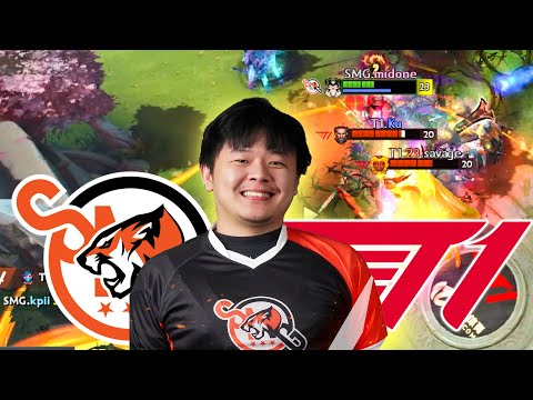 MidOne Highest Damages SMG vs T1 - LOOT.BET Pro Series 7