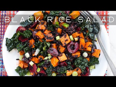 How To Make The Best Black Rice Salad