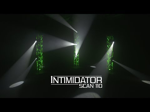 Chauvet DJ Intimidator Scan 110 LED Moving Beam Mirror Scanner Light w Bag+Cable image 13
