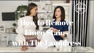 How to Clean Stains from Linen Napkins