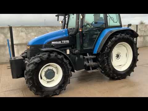 NEW HOLLAND TS115 4WD TRACTOR - Image 2