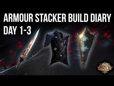 Armour Stacker Scion Build Diary Day 1-3 -  Path of Exile 3.26 Secrets of the Atlas