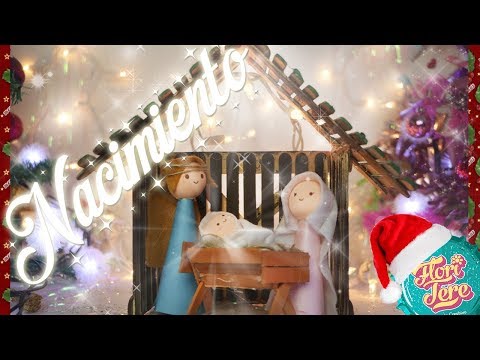 HAZ tu propio Nacimiento Bien Fácil / Como hacer un Belen o nacimiento navideño