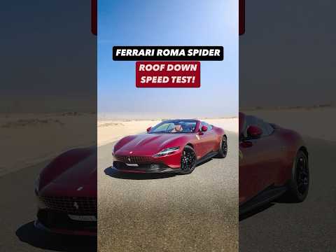 Thumbnail for Roof open / close  speed test - FERRARI ROMA SPIDER! #ferrari #roma #ferrariroma by Ferrari Roma
