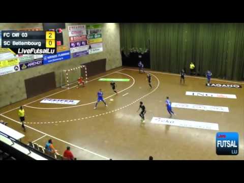 FC Differdange 03 VS SC Bettembourg Ch. J. 10 Futsal FLF 15/16 (complet)