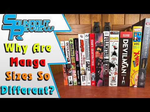 Why Are Manga Sizes So Different? (Viz, Kodansha & More) Dragon Ball, Naruto, One Piece [Soundout12]