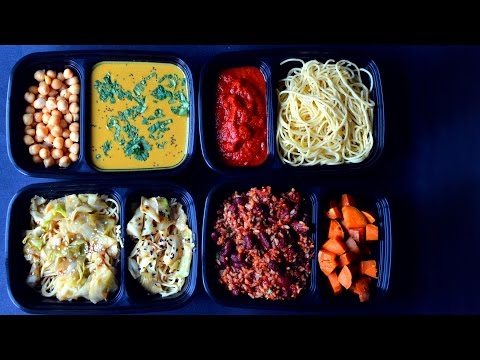 Vegan Meal Prep $23 - 5 Full Days (2 Menus)