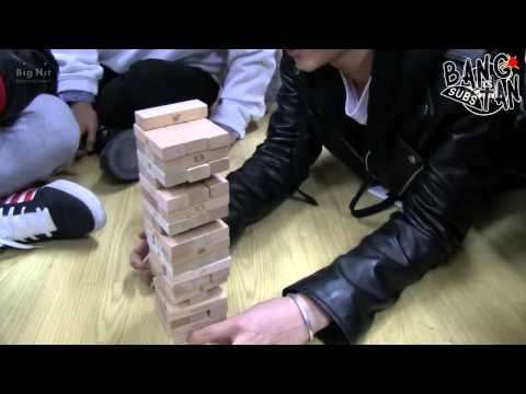 [ENG] 150306 [BANGTAN BOMB] BTS Jenga championship thanks to Twitter