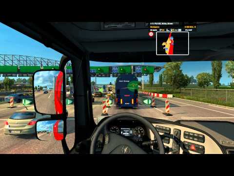 ETS2 Mercedes Benz Actros Warszawa - Łódź