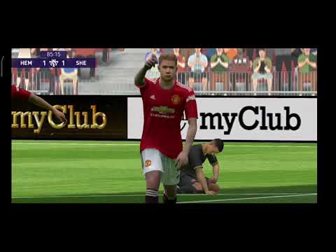 When Owen equalized the score at the last second #PES2021mobile #Shorts