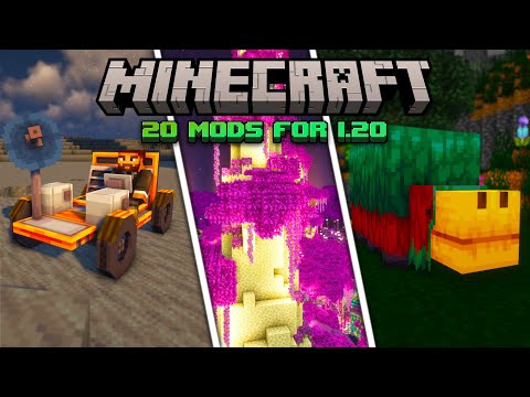 20 AMAZING New Minecraft Mods for 1.20 | Forge & Fabric