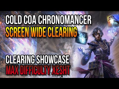 SCREEN WIDE CLEARING! COLD COA CHRONOMANCER | Path of Exile 2 0.3 The Third Edict