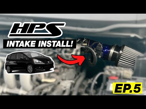 YAMI GETS HPS INTAKE INSTALLED!  *SOUNDS SO GOOD* - Honda Fit Build Series (EP.5)