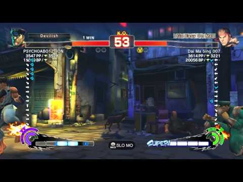 SSF4 AE 2012: PSYCHOABO12TION (Bison) vs Dai Ma Sing 007 (Ibuki/Ryu)